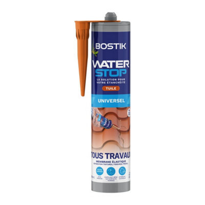 WATERSTOP MASTIC CARTOUCHE 290ML TUILE BOSTIK 30626393 - vue 1
