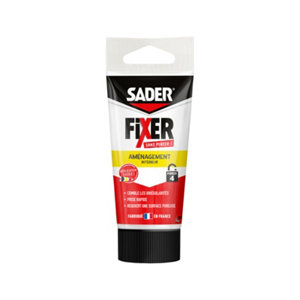 Colle fixer sans percer aménagement intérieur - tube 70 g