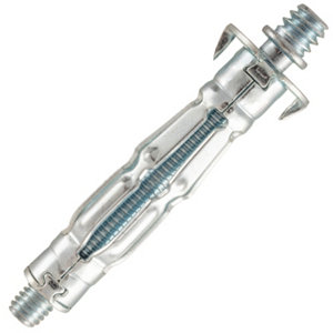 Chevilles à expansion en acier M5x37 Spyder - Pack de 4 pour plaque de plâtre