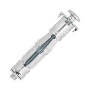 Cheville à expansion Spyder13 M6 en acier - Pack de 50 pour plaque de plâtre