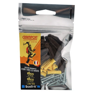 Cheville universelle crampon D6-D8