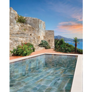 Carrelage de sol extérieur "Bali stone" multicolore - l.30 x L.60,3 cm