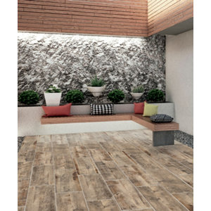 Carrelage de sol extérieur "Avoriaz" Grip - l. 30 x L. 60,3 cm