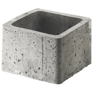 Réhausse béton 22 x 22 cm Haut. 20 cm