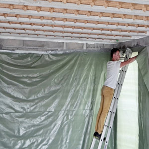 Rouleau de film anti humidité 125 microns 30 x 2,5 mètres