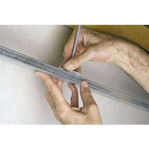 Boîte de 100 brides de fourrure en acier galvanisé type 45