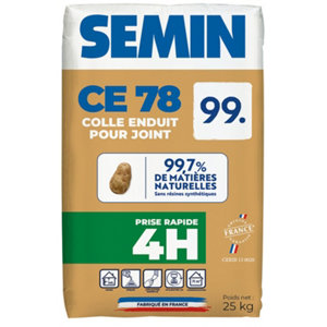 Enduit joint colle poudre 25 Kg