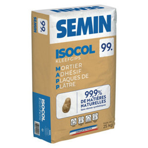 Mortier adhésif ISOCOL 25 kg
