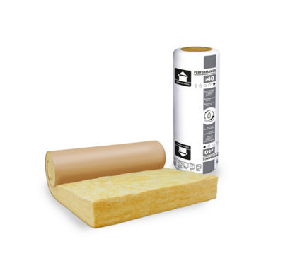 Rouleau laine de verre Supralaine 1 2 x 10 ép.100 mm R. 2.5m²KW - vue 2
