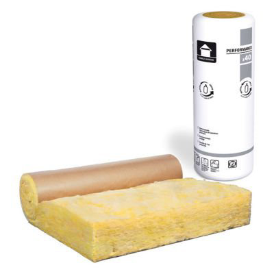 Rouleau laine de verre kraft Supralaine 1 2 x 3 5 ép.240 mm R. 6 m²KW vendu au rouleau - vue 2