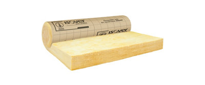 Laine de verre Murs ISOVER ép.100 mm Rouleau kraft 2 7 x 1 2 R. 3 15 m².KW - vue 2