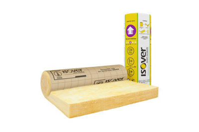 Laine de verre Murs ISOVER ép.120 mm Rouleau kraft 2 7 x 1 2 R. 3 75 m².KW - vue 2