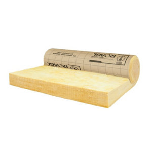 Laine de verre 120mm Mur 32 R:3,75 - 2,7m x 1,2m - Rouleau kraft