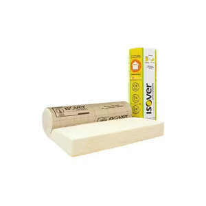 Laine de verre 300mm combles perdus 40 R:7,5 - 2,6m x 1,2m - Rouleau kraft - Isover