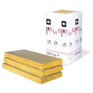 Laine de verre 45mm Cloison 38 R:1,2 - 1,35m x 0,6m - 20 panneaux kraft