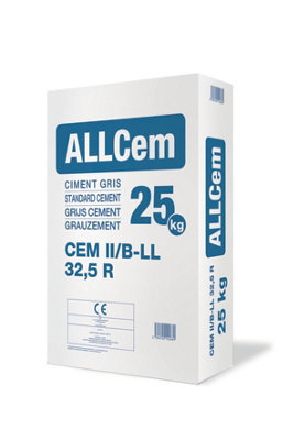 Ciment Allcem CEM II B 32 5R 25 kg - vue 1