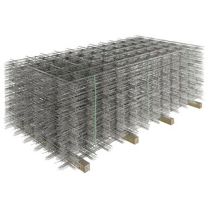 Panneau treillis soudé  2,40 x 1,20 m – fil 3,5 mm – maille 20 x 20 cm