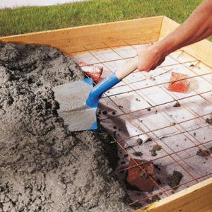 Panneau de dallage L. 2,40 x l. 1,2 m avec une maille 15 x 15 cm