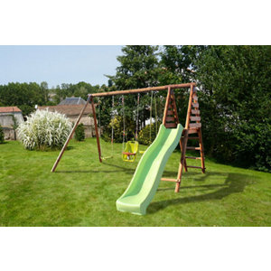 Portique en bois "TULIPE" - L. 323 x l. 354 x H. 222 cm