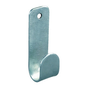 Crochet fer plat zingue 7 x 2,5 cm