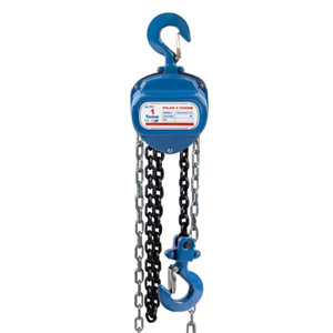Palan à chaîne pour charge lourde maxi 1 tonne