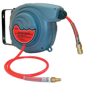 Enrouleur tuyau pneumatique - tuyau 9 mètres