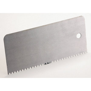 Peigne à colle - Dents triangulaire 4 mm - 195 x 84 mm