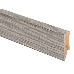 Plinthe KRONAU stratifiée L. 260 cm x H. 7 cm ép. 10 mm