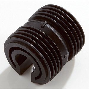 Assembleur main courante aluminium noir