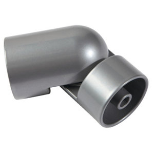 Coude articulé pour main courante gris