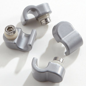 Lot de 4 supports panneau verre acrylique