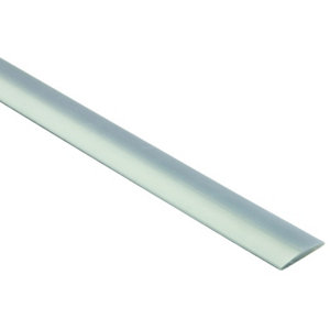 Lot de 3 moulures adhésives pour portes de placard L. 569 mm - gris