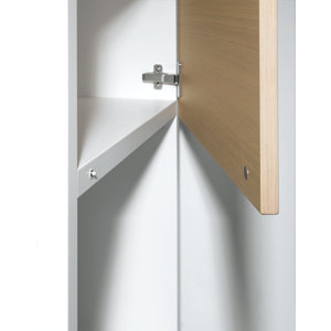 Système Push-Pull avec 2 charnières sortie 110°