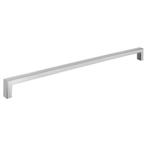 Poignée NOVA en inox brossé brillant L. 328 mm