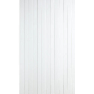 Lambris PVC blanc 1 frisel. 10 cm L. 4 m