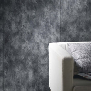 Lambris PVC imitation béton foncé l. 37,5 cm x L. 2,60 m