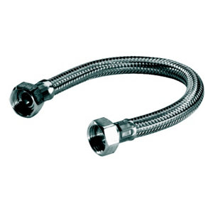 Flexible d'alimentation sanitaire femelle/femelle 12 x 17 - L. 1 m