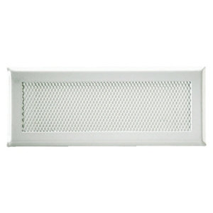 Grille d'aération blanche - 20 x 20 cm