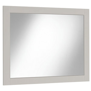 Miroir Charme taupe mat L.87,8 X H.70 X Ep.18 mm.