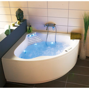 Baignoire d'angle mixte Cascade 140x140 cm