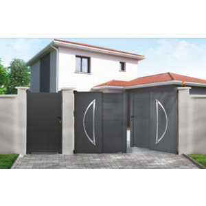 PORTILLON ALUMINIUM BATTANT HAUT. 1,70 M