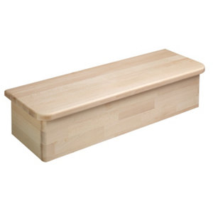 Socle en hêtre pour escalier H.30 cm x Larg. 90 cm x P. 20 cm