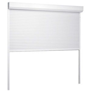 Volet roulant aluminium motorisé H. 140 x L. 140 cm