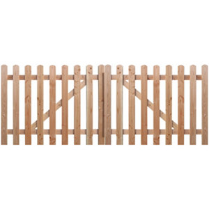 Kit barrière en bois douglas L. 3 x H. 1,18 m