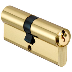 Cylindre en laiton pour porte et porte-fenêtre 40 x 50 mm
