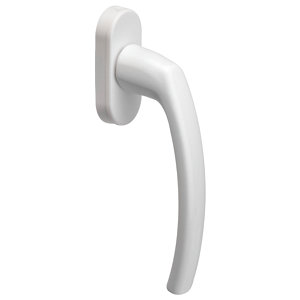Poignée pour fenêtre en PVC vis 5x30 mm carré 7x10 mm