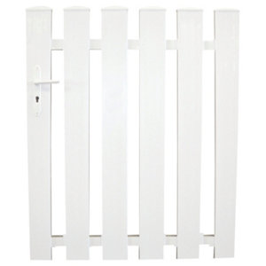 Portillon PVC blanc "Oléron" - L. 1 x H. 1,20 m