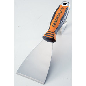 Riflard de maçon - lame biseautée en acier trempé