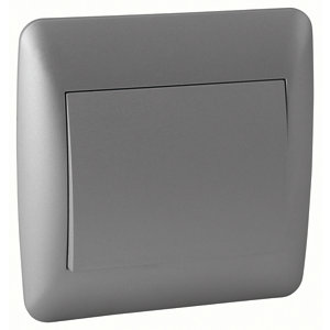 Interrupteur va-et-vient "OME" silver