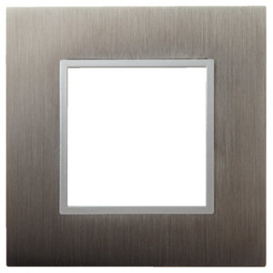 Plaque simple "Kobe" 100% inox